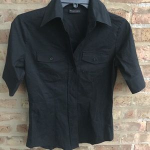 NEW & COMPANY STRETCH SHORT SLEEVE SIZE SMALL